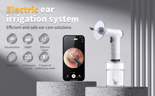 Electric Ear Wax Removal Kit with Camera