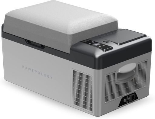 Powerlogy portable refrigerator for trips, capacity of 18 liters PPOF20LGY