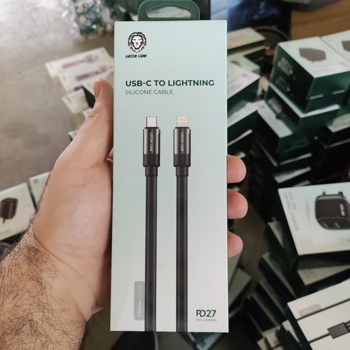 USB-C TO LIGHTNING SILICONE CABLE GNSLC27CTLBK