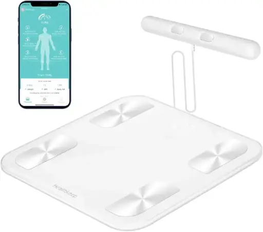 Green lion smart body scale with 8 electrodes GNSMBDSCALWH
