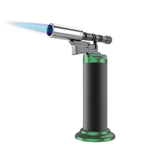 Green Lion Jet Flame Pro Windproof Lighter GNJTFLMPROLBK