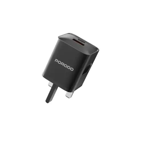 Porodo Socket Tower  PD20W QC 20(PD-FW02-BK)