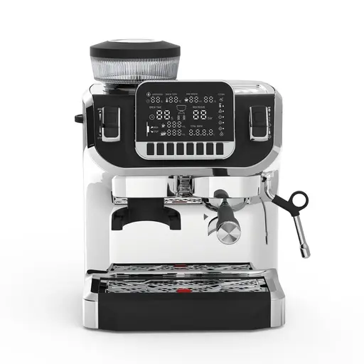 Lepresso Espresso Coffee Maker with Bean Grinder LPECMLDBK