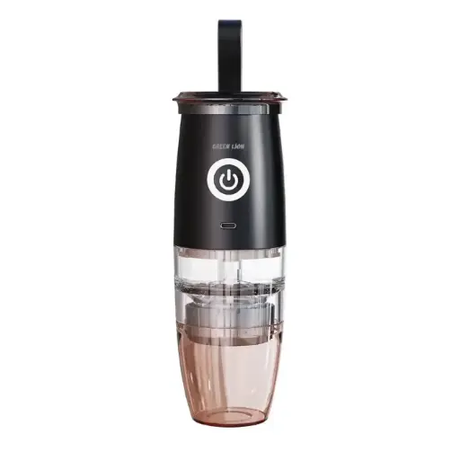 Green Lion Portable Coffee Grinder GNPOCFGDRBK
