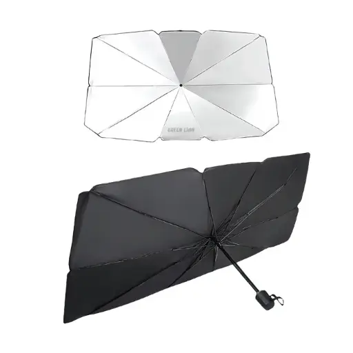 Green lion Car Windshield Umbrella GNCWNSHDUMBBK